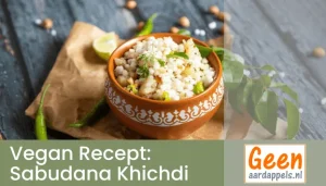Vegan Recept Sabudana Khichdi