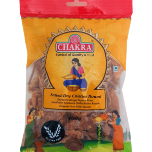 Chakra Salted Dry Chillies Round